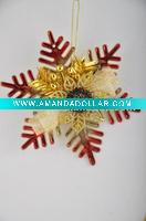 Plastic christmans ornament