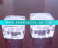 Wholesale 45g square-shape powder jar