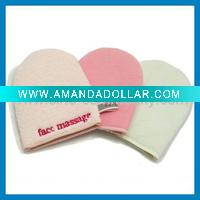 Wholesale makeup cleaning mitt(facial mitt)