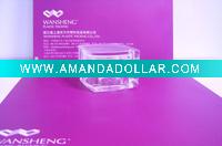25g acrylic square powder jars
