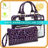 Wholesale clear PVC handbag