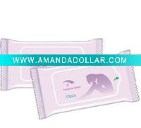Wholesale Super disposable makeup remover wet wipes for feminine