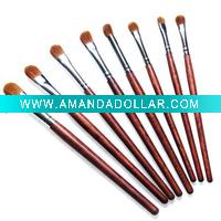 Wholesale 8 pcs make up brush set of goat hair
