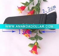Flat Black Plastic Handle Powder Brush #21
