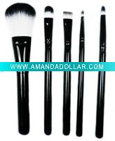 Wholesale 5pcs wooden make up brushes