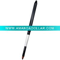 White Retractable Lip Brush