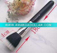 Wholesale Makeup Cosmetic Duo Fiber Powder Stippler Brush #187 H