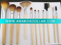 Wholesale 11 pcs cosmetic brush set