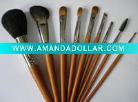 9pcs makeup brush set