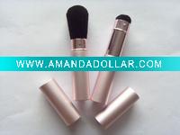 colored retractable powder brush
