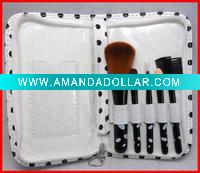 Wholesale 5pcs high quality goat hair make up brush