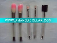 7pcs double colour cosmetic brush set