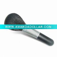 Mini plastic powder and make up brush