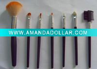 Wholesale 7pcs cosmetic brush set