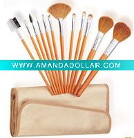 12pcs top quality makeup brush set