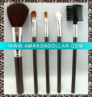 5pcs cosmetic brush set