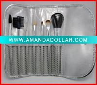 Wholesale 7pcs high quality synthetic hair cosmetic brush set
