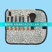 7 pcs professional cosmetic brushes