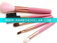 pink mini brush set