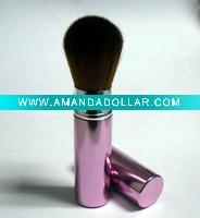 Synthetic hair makeup tool