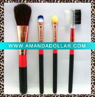 4pcs cosmetic brush set