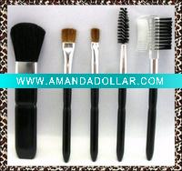 5pcs cosmetic brush set