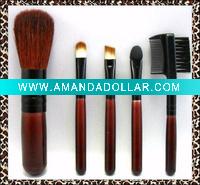 5pcs cosmetic brush set