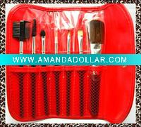 Wholesale 7pcs cosmetic brush set