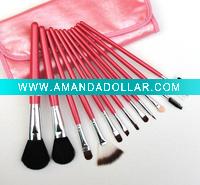 Wholesale wholesale 12 pcs cosmetic brush set