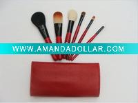 Natural makeup brushes