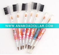Two end brow lip brush