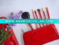 Wholesale Charming red mini brush set