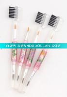 Wholesale Two end brow lip brush