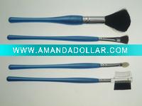 Wholesale 5 pcs Makeup Brush Set ,ideal for travelling,gift ,promotional use