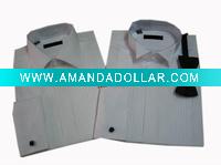 Wholesale Mens concealed plackets frenc cuff tuxedo dress shirts