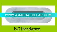 stainless steel oval conceal handle