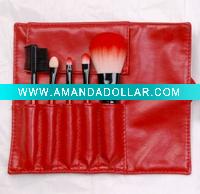 Wholesale 5 pcs make-up art gift cosmetic brush set