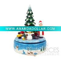 Wholesale Wooden Musical Box - Christmas Decoration