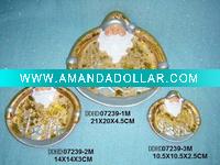 Wholesale christmas plate (Santa Claus)