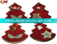 Wholesale Lovely Christmas porcelain plate