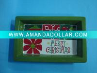 Christmas giving plate