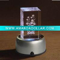 Wholesale Beautiful crystal christmas music box
