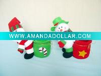Wholesale Plush Christmas Pen Box