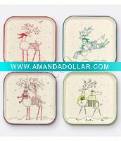 Christmas Ceramic Dolomite Plate
