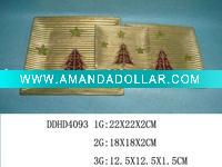 christmas plate(square)