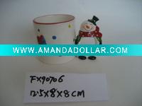 ceramic christmas decoration plate