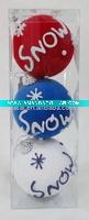 Wholesale polyfoam christmas tree decorative ball in pvc box