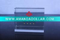 Wholesale Beautiful crystal card holder craft