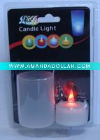 LED tealight with holder