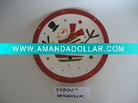 ceramic christmas decoration plate